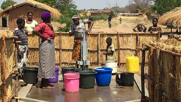 Drinking water project in Malawi